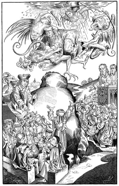 El reinado del Anticristo, 1493 de Michel Volgemuth