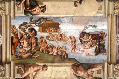 El diluvio de Michelangelo