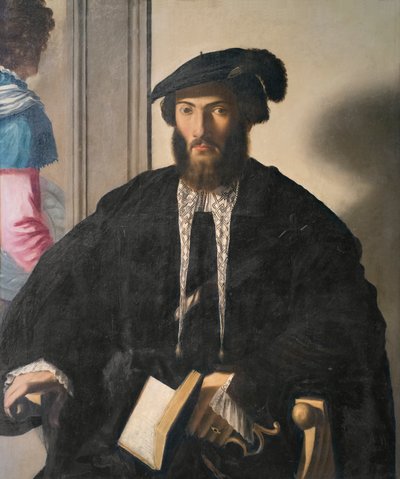 Retrato de un caballero, conocido como Giovan Battista Castaldi de Michelangelo Anselmi