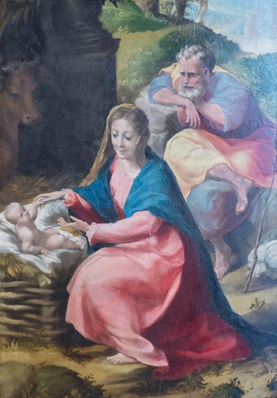 La natividad de Michelangelo Anselmi