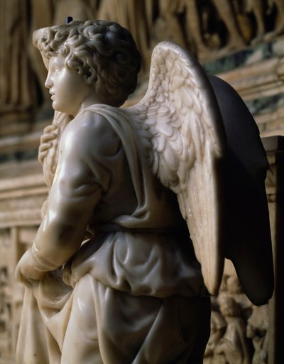 Candelabro de ángel para el Arca de San Domingo de Michelangelo Buonarroti