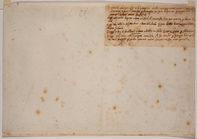 Recuerdos autógrafos de Michelangelo Buonarroti
