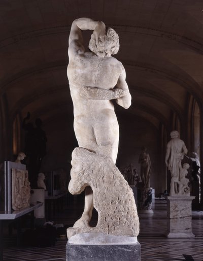 Cautivo, conocido como El Esclavo Moribundo de Michelangelo Buonarroti