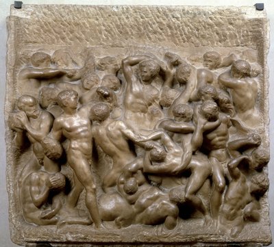 Batalla de centauros de Michelangelo Buonarroti