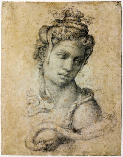 Cleopatra, c.1535 de Michelangelo Buonarroti