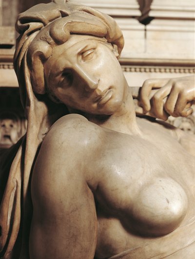 Aurora (detalle) de Michelangelo Buonarroti