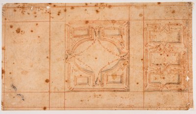 Diseño para los pupitres de la Biblioteca Laurentian de Michelangelo Buonarroti