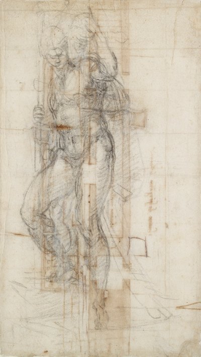 Figura de Cristo resucitando de la tumba de Michelangelo Buonarroti