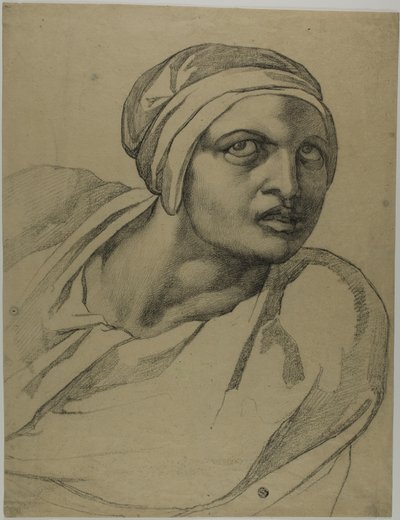 Figura de medio cuerpo de Michelangelo Buonarroti