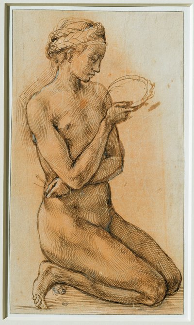 María Magdalena contemplando la Corona de Espinas ... de Michelangelo Buonarroti