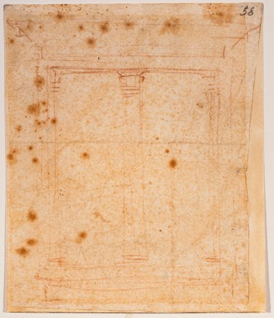 Ventana con parteluz de Michelangelo Buonarroti