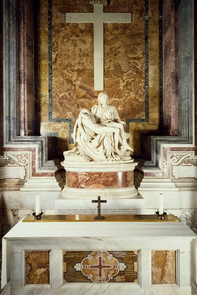 Piedad de Michelangelo Buonarroti