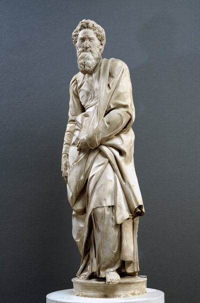 San Pablo, del Altar Piccolomini, 1501-4 de Michelangelo Buonarroti