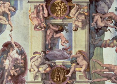 Techo de la Capilla Sixtina (1508-12): La creación de Eva de Michelangelo Buonarroti