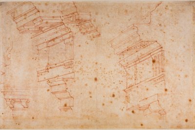 Estudios a partir de monumentos romanos de Michelangelo Buonarroti