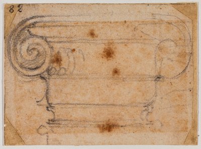 Estudio del capital iónico de Michelangelo Buonarroti