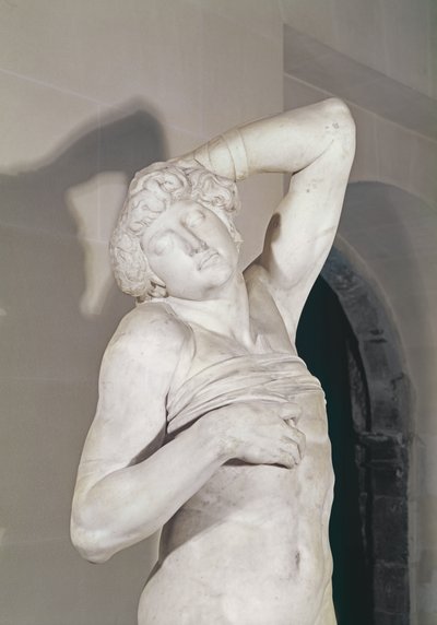 El esclavo moribundo, 1513-15 de Michelangelo Buonarroti