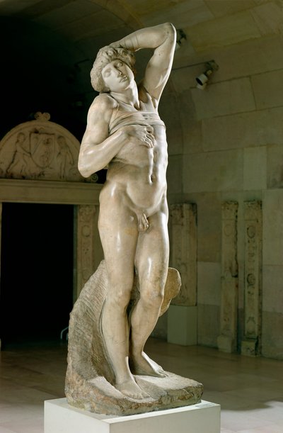 El esclavo moribundo de Michelangelo Buonarroti