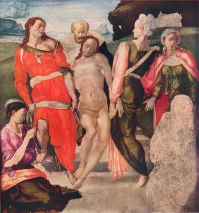El entierro, c1500 de Michelangelo Buonarroti