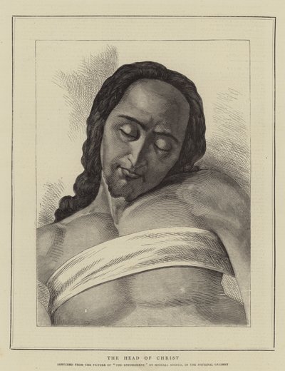 La cabeza de Cristo de Michelangelo Buonarroti
