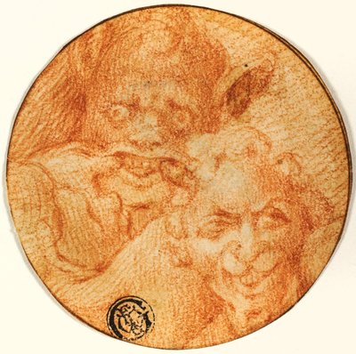 Dos demonios de Michelangelo Buonarroti