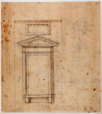 Diseño de ventanas de Michelangelo Buonarroti