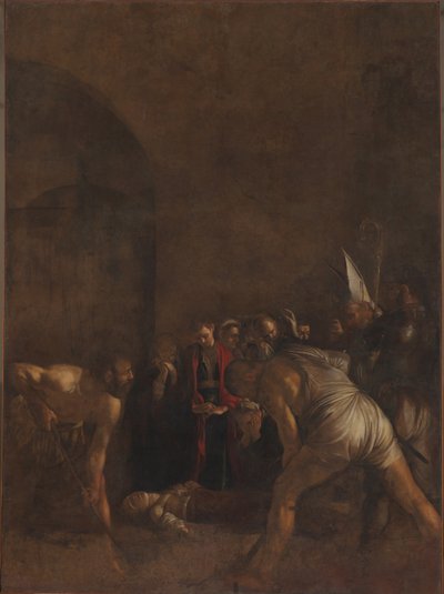 Entierro de Santa Lucía, ca. 1608 de Michelangelo Caravaggio