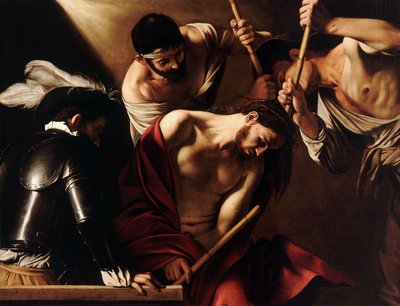 La coronación con espinas de Michelangelo Caravaggio