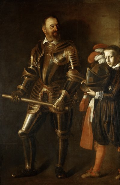 Alof de Wignacourt 1547-1622, Gran Maestre de la Orden de Malta de Michelangelo Merisi Caravaggio