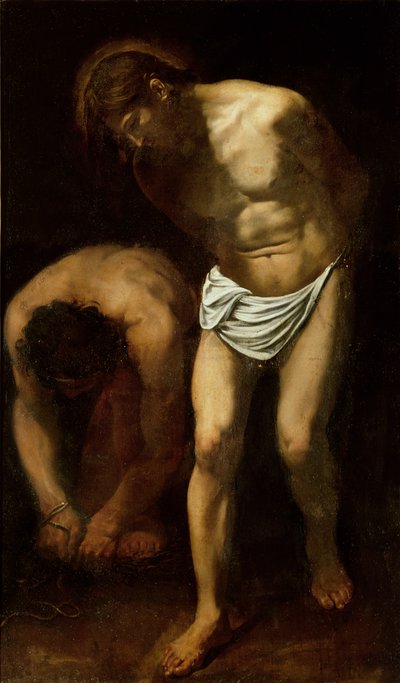 La flagelación, c.1610 de Michelangelo Merisi Caravaggio