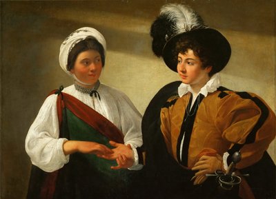 La adivina de Michelangelo Merisi Caravaggio