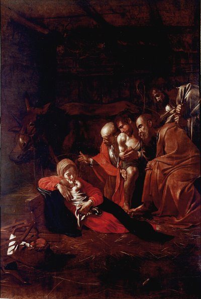 Adoración de los Magos de Michelangelo Merisi da Caravaggio