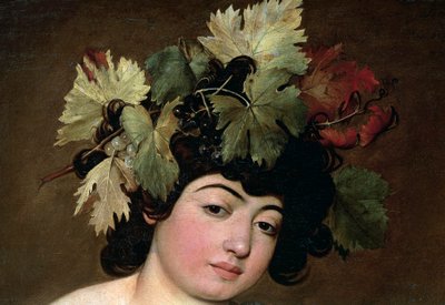 Baco, c.1589 (óleo sobre lienzo) de Michelangelo Merisi da Caravaggio