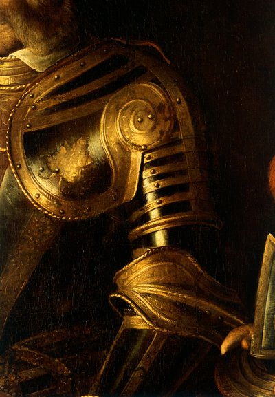Retrato de Alof de Wignacourt con su paje (detalle) de Michelangelo Merisi da Caravaggio