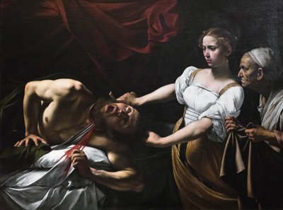 Judith y Holofernes de Michelangelo Merisi da Caravaggio
