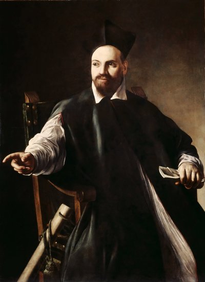 Retrato de Maffeo Barberini de Michelangelo Merisi da Caravaggio
