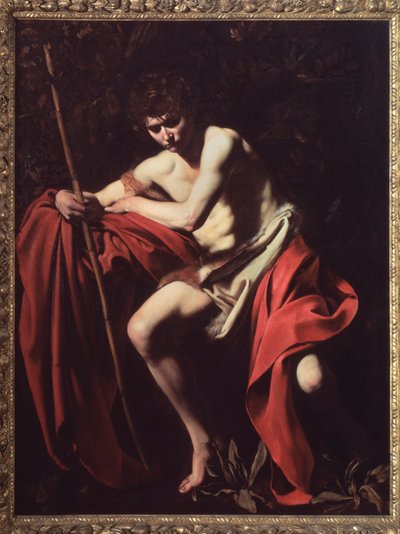 San Juan Bautista en el desierto de Michelangelo Merisi da Caravaggio