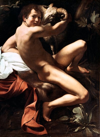 San Juan Bautista en el desierto de Michelangelo Merisi da Caravaggio