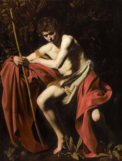 San Juan Bautista en el desierto de Michelangelo Merisi da Caravaggio