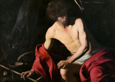San Juan Bautista, c.1605 (óleo sobre lienzo) de Michelangelo Merisi da Caravaggio