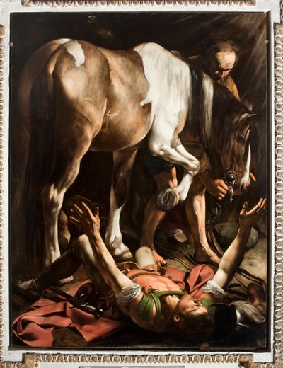 La Conversión de San Pablo, c.1601 (óleo sobre lienzo) de Michelangelo Merisi da Caravaggio