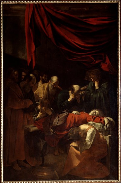 La muerte de la Virgen, 1605 de Michelangelo Merisi da Caravaggio