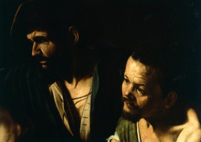 La Flagelación de Cristo, detalle, c.1606 (óleo sobre lienzo) de Michelangelo Merisi da Caravaggio