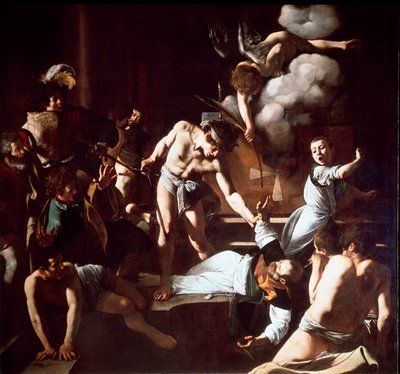 El Martirio de San Mateo de Michelangelo Merisi da Caravaggio