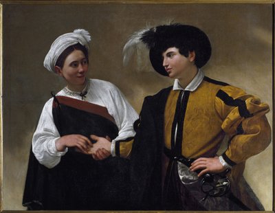 El adivino de Michelangelo Merisi da Caravaggio