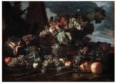Naturaleza Muerta con Uvas, siglo XVII de Michelangelo Pace del Campidoglio