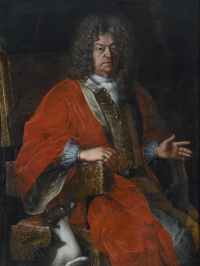 Retrato de Jan Dobrogost Krasinski 1639-1717 de Michelangelo Palloni