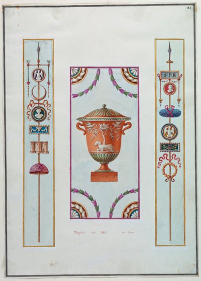 Decoración de pared de Michelangelo Pergolesi
