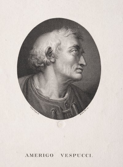 Retrato de Amerigo Vespucci de Michele Bisi