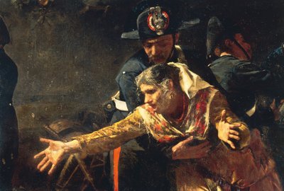 Un juego de triunfos (detalle) de Michele Cammarano